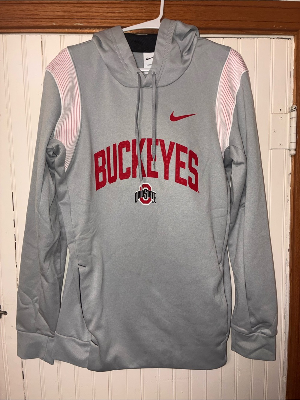 Nike Gray Buckeyes Pullover Hoodie